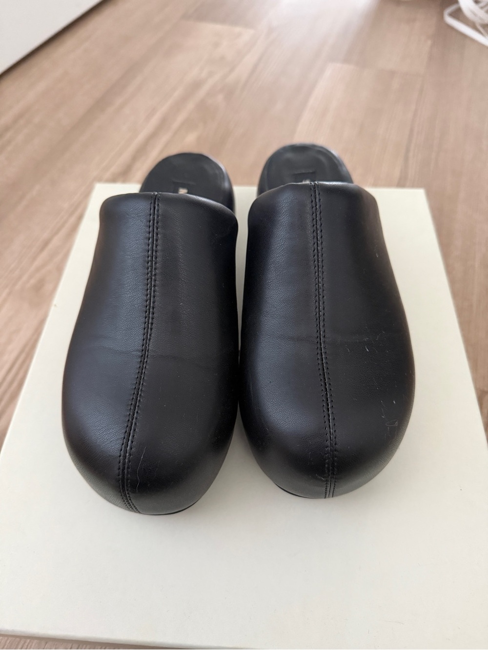 Simon Miller Black Slip-On platforms